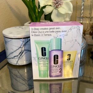 NEW Clinique 3-Set Face Gift Pack Type 2 Dry/Combo
